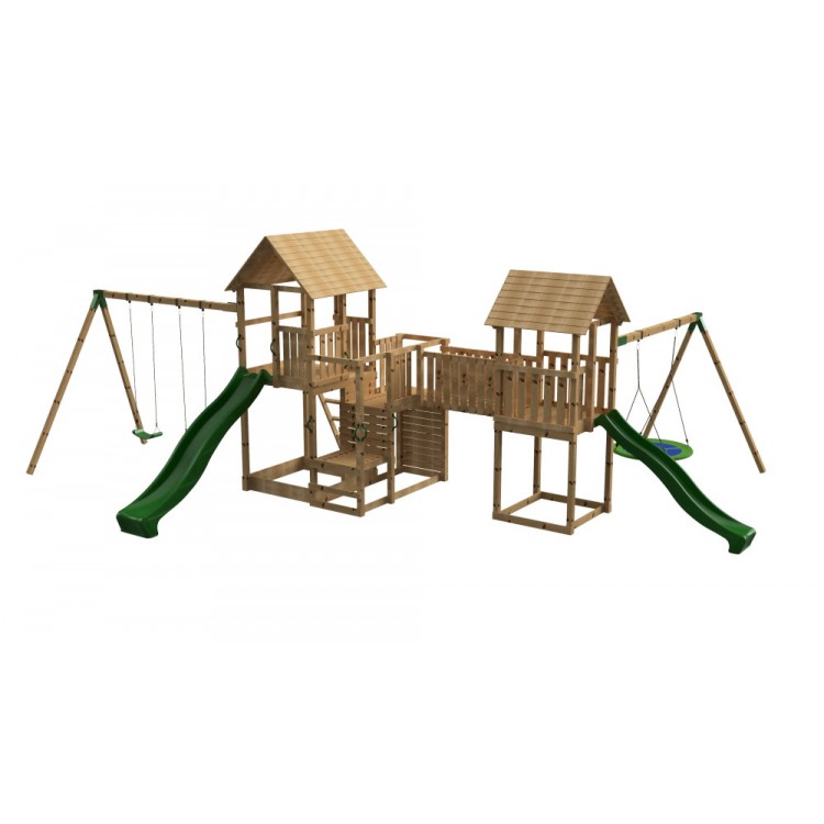 Parque Infantil Masgames Himalaya Madison: Puente De Madera._0