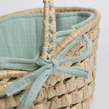 Capazo Mimbre Muñeca Bobble Verde_1