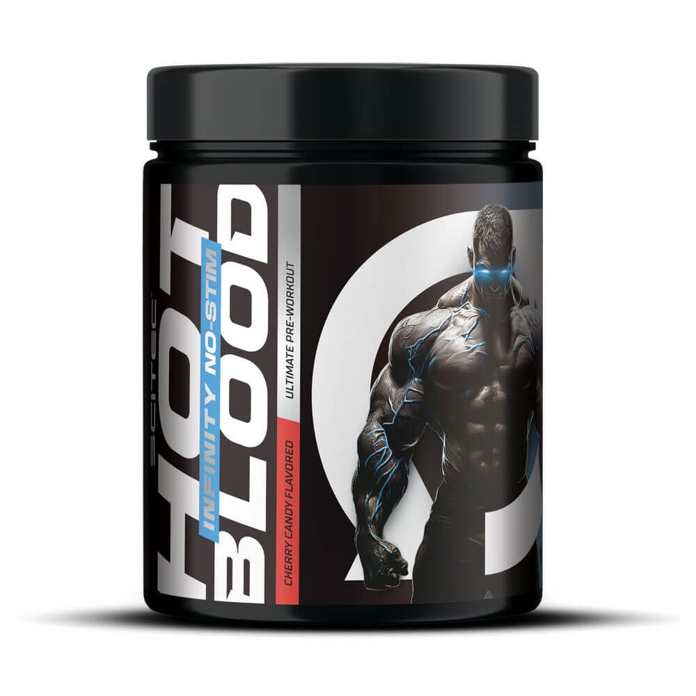 Hot Blood Infinity No-stim - 350g - Cereza - Pre Entreno Sin Estimulantes - Scitec Nutrition_0