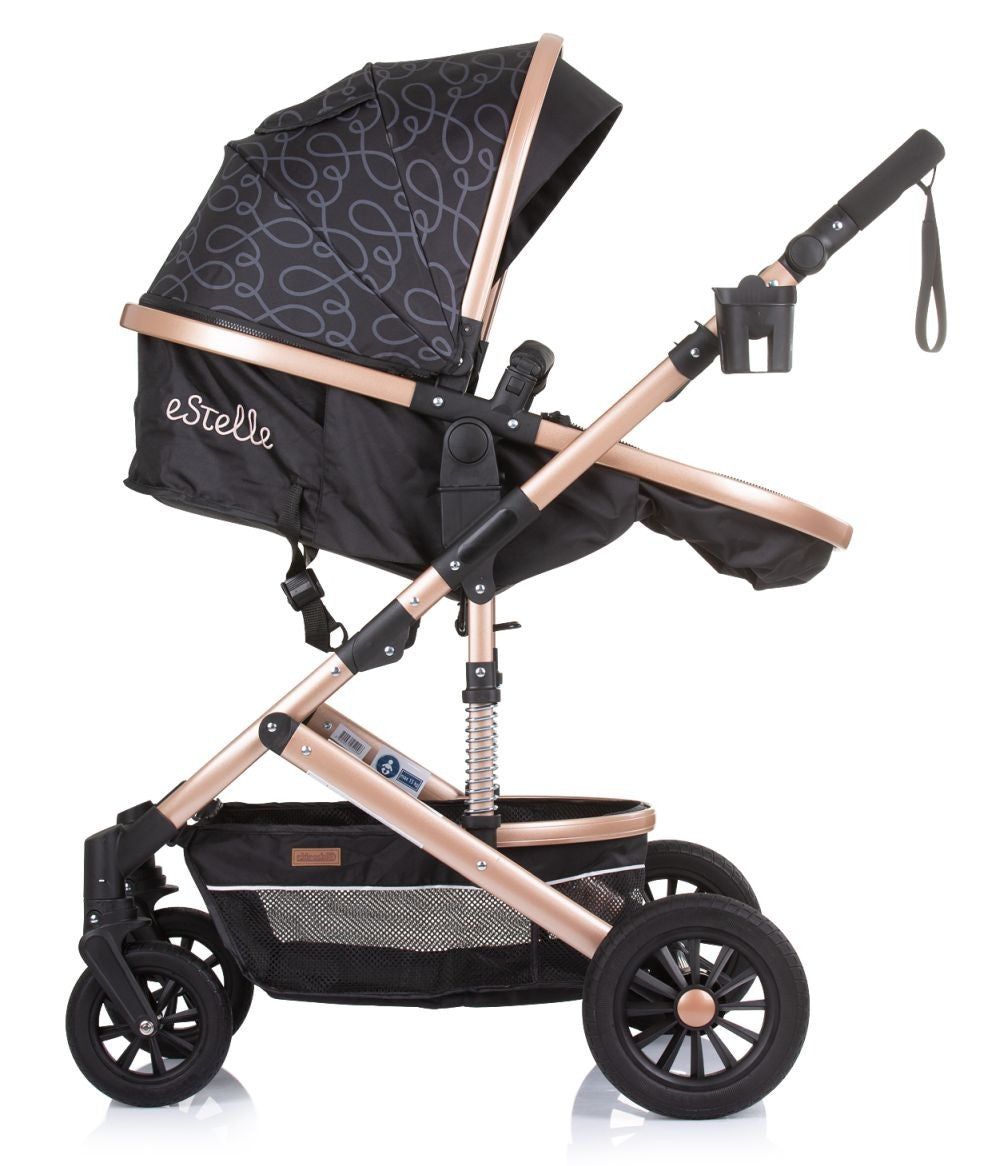 Carrito De Bebé Estelle Trío Convertible Ebony_3