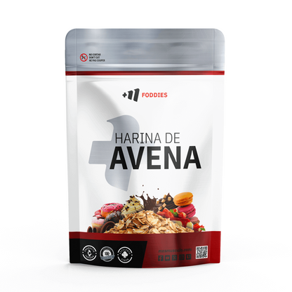 Harina De Avena - 1kg - Neutro - Fuente De Hidratos De Carbono - Masmusculo_0