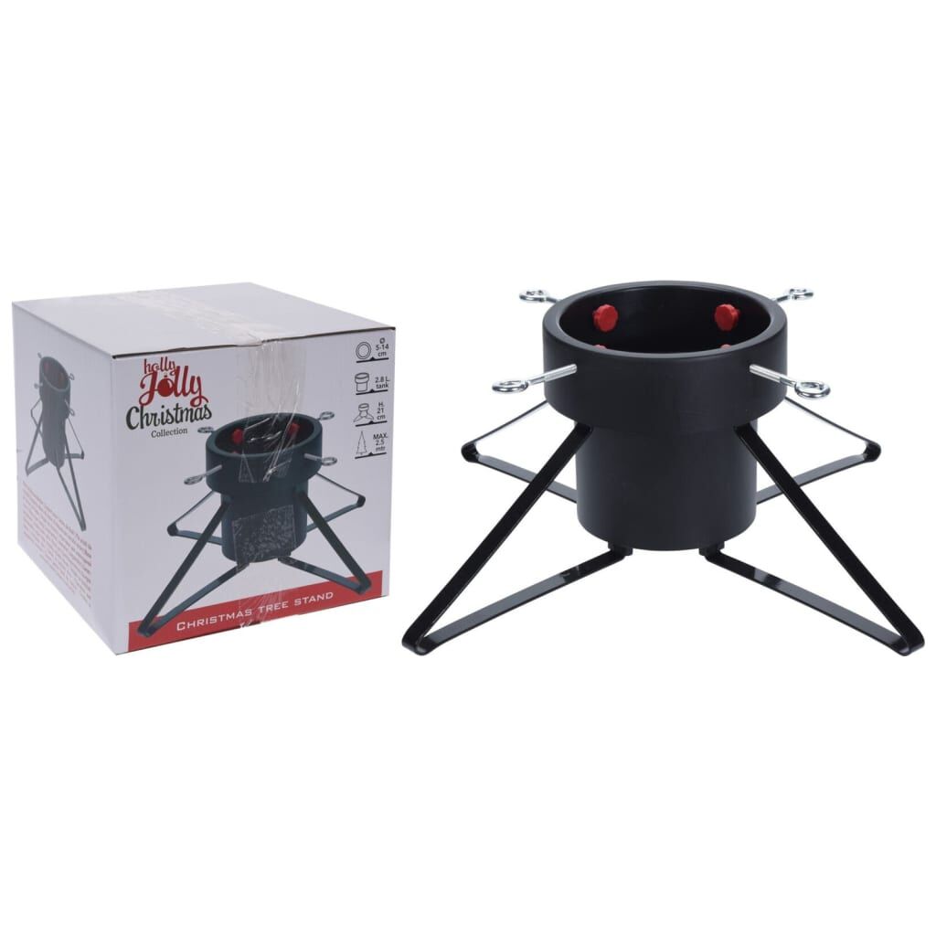 Ambiance Soporte De Árbol De Navidad Negro 2,5 M_1