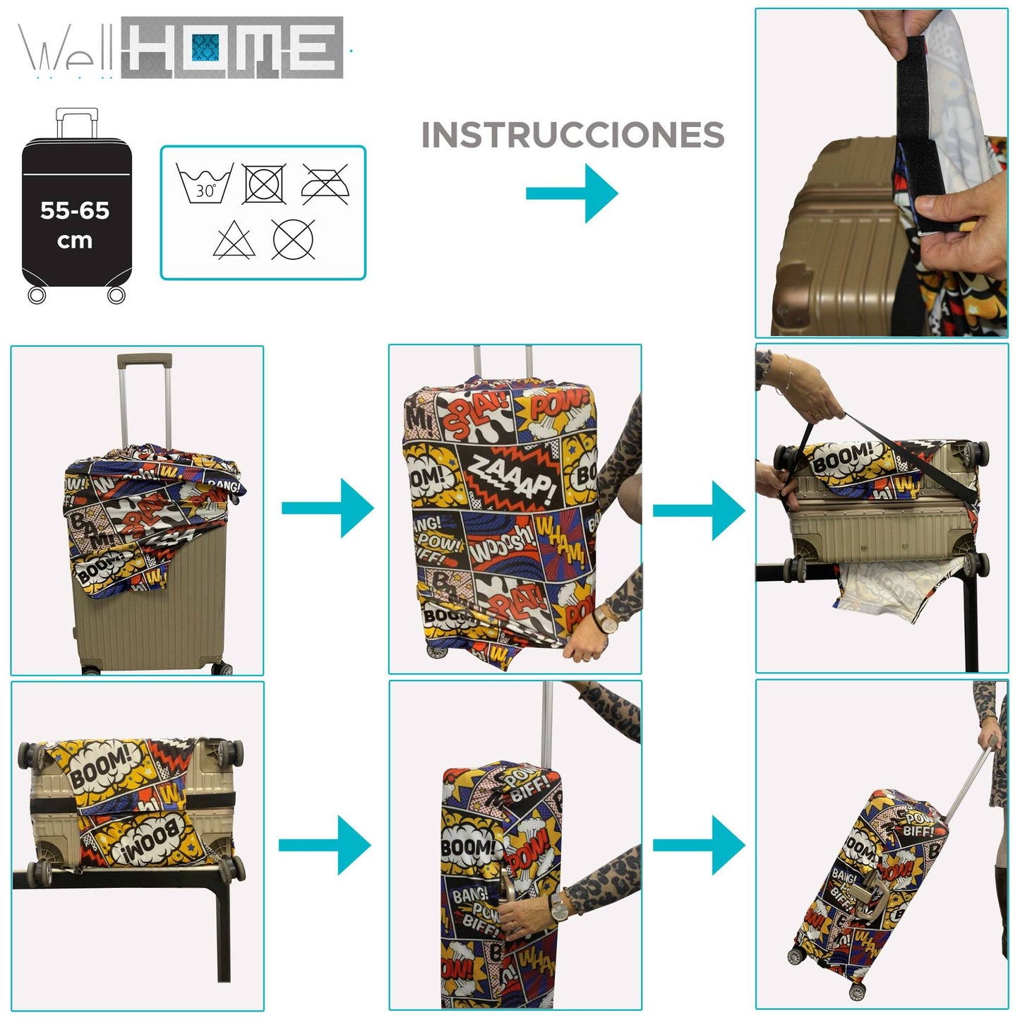 Maleta Trolley 20 boom: Impacta Con Cada Viaje, ¡con Protección Total!_4