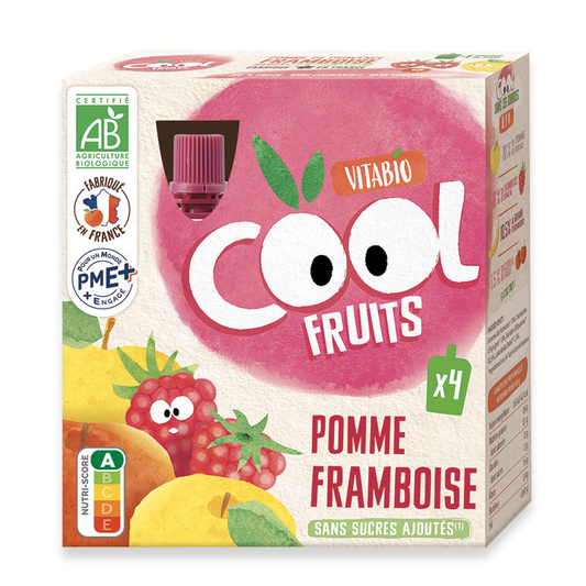 Vitabio Maçã, Morango e Mirtilo Pouch 4X 90 g