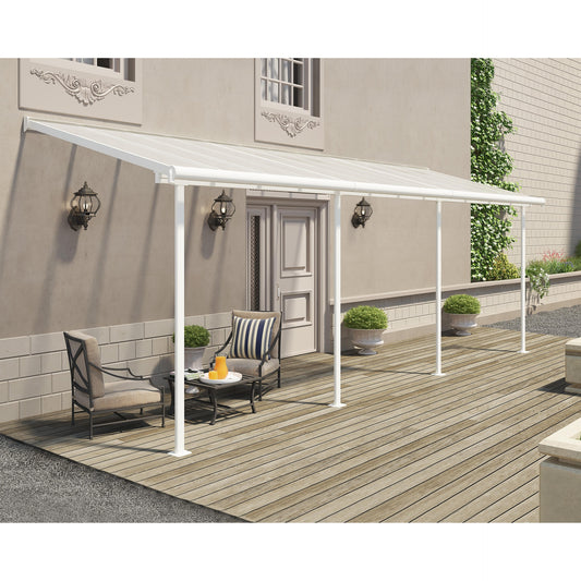 Pérgola anexa branca Sierra 224x670 cm 