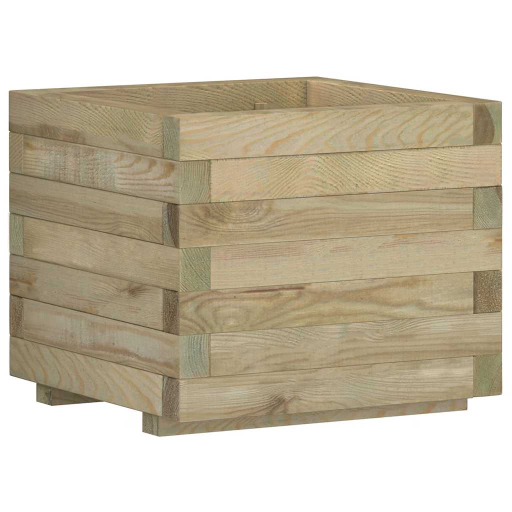 Arriate Cuadrado Madera 50x50x40 Cm_1
