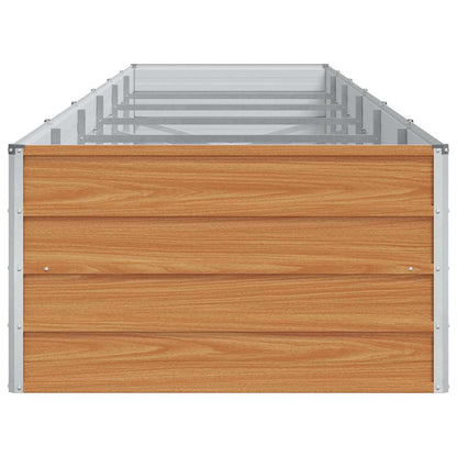 Arriate Elevado Marrón Claro 480 X 80 X 45 Cm Acero Galvanizado_5