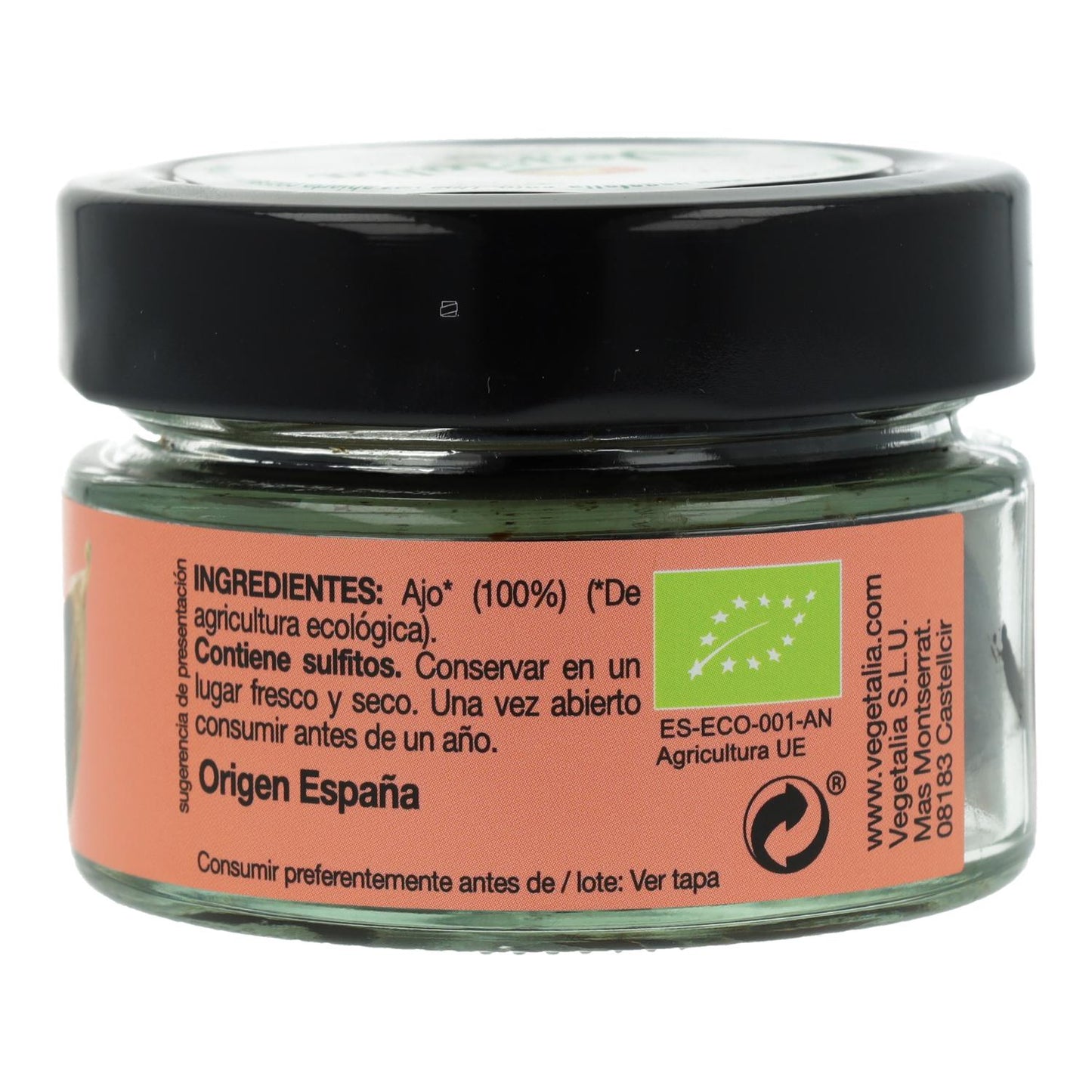 Alho Preto Descascado Vegetalia 50 g