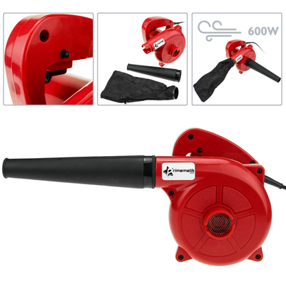 Soplador Aspirador Eléctrico Portátil De 600 W Para Hojas Polvo Suciedad_1