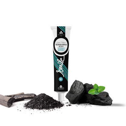 Ben &amp; Anna Black Fluoride Pasta de Dentes Tubo 75 ml