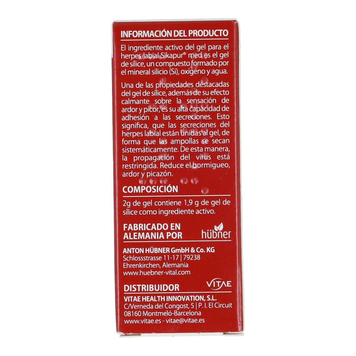 Sikapur Herpes Labial 2g Vitae 10 2g