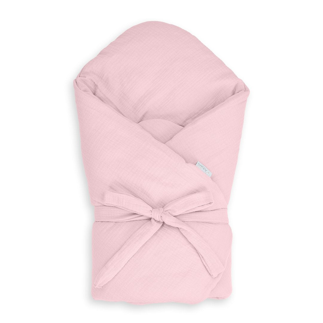 Saco Capazo 4 En 1 Muselina Rosa_0