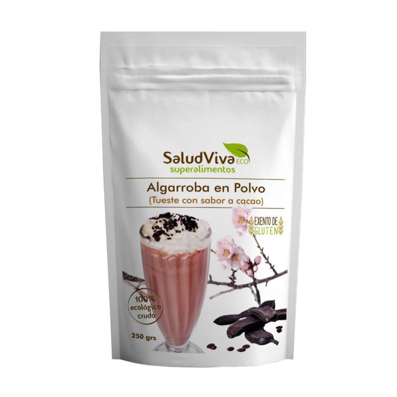 Cacau de alfarroba com sabor a cacau Salud Viva 250 g