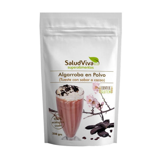 Cacau de alfarroba com sabor a cacau Salud Viva 250 g