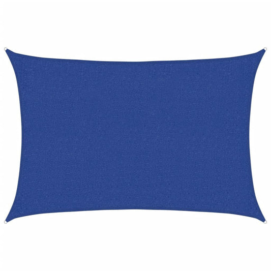 Vidaxl Toldo De Vela Hdpe Azul 160 G/m² 2x3 M_0