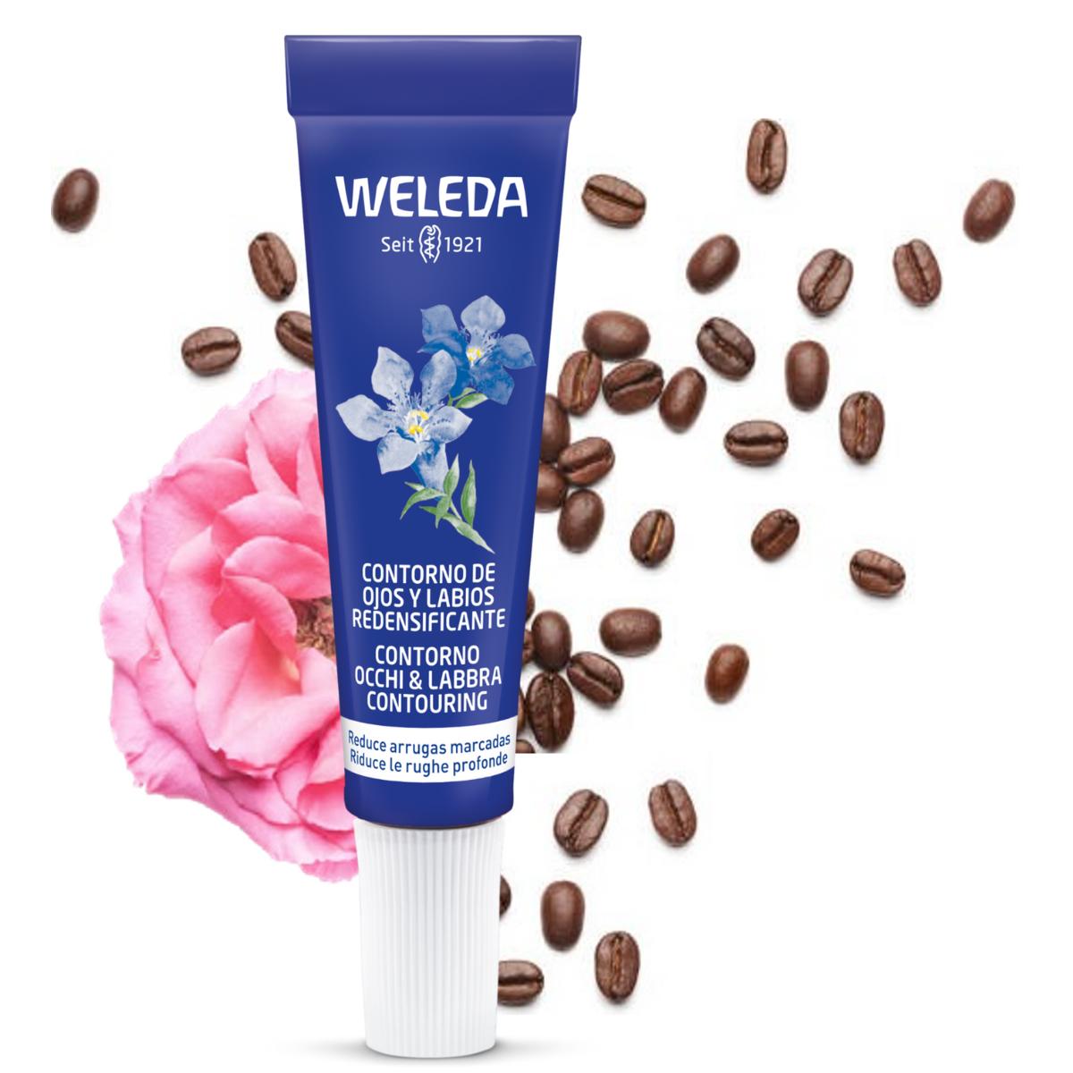 Weleda Genciana Azul e Edelweiss Redensificante para Contorno de Olhos e Lábios 10 ml