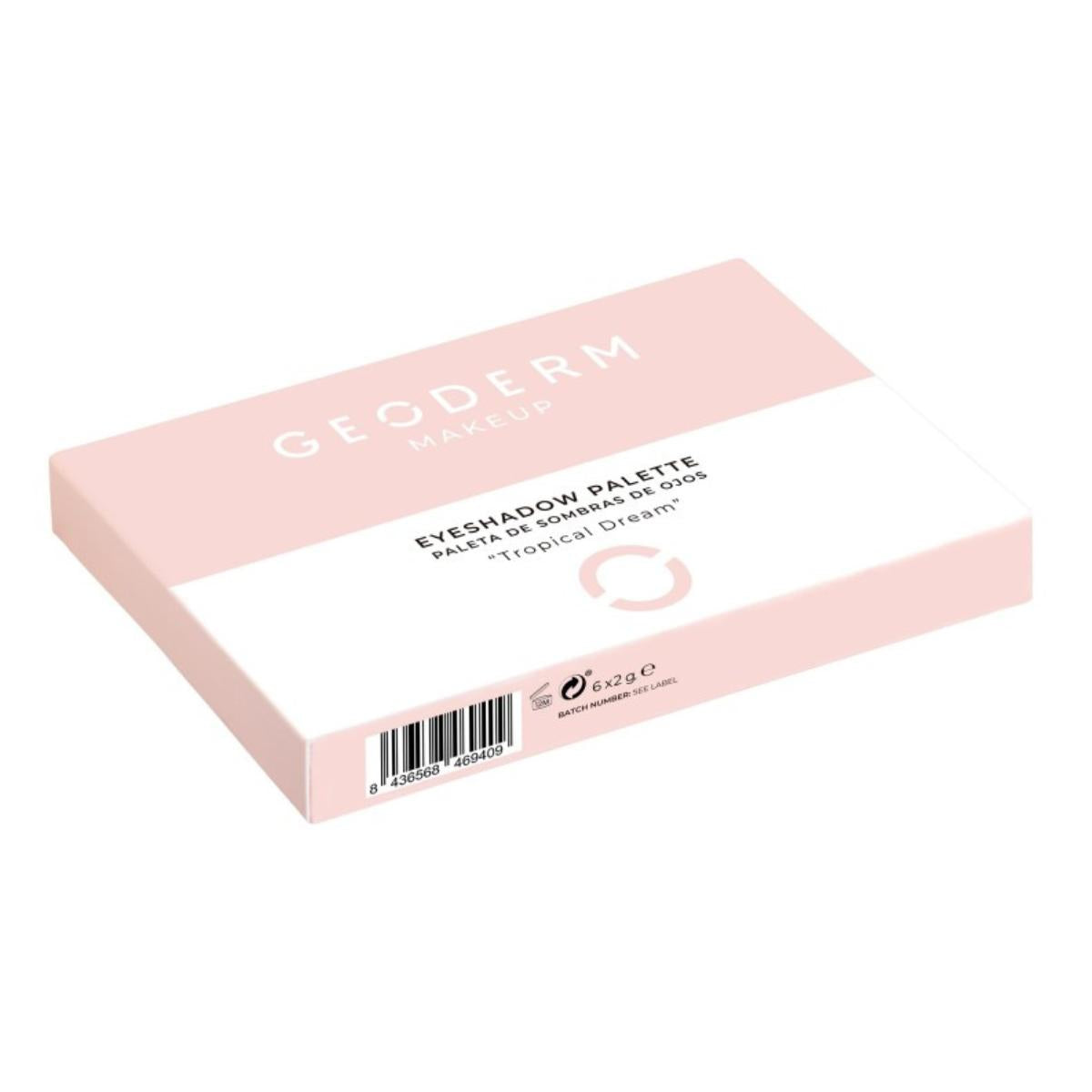 Paleta de sombras Geoderm Tropical Dream (vegan) 12 g