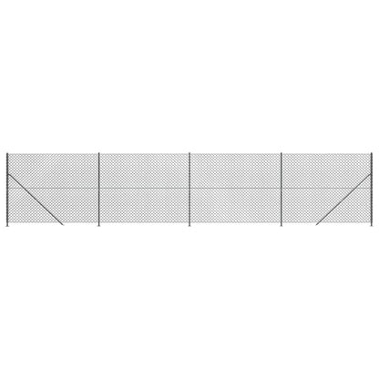 Cerca De Alambre Con Brida Gris Antracita 2x10 M / Vetonek_2