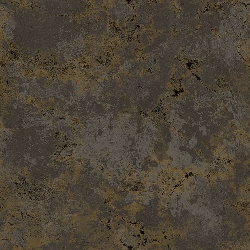 Noordwand Papel Pintado Friends&coffee Marble Concrete Negro Y Marrón_0