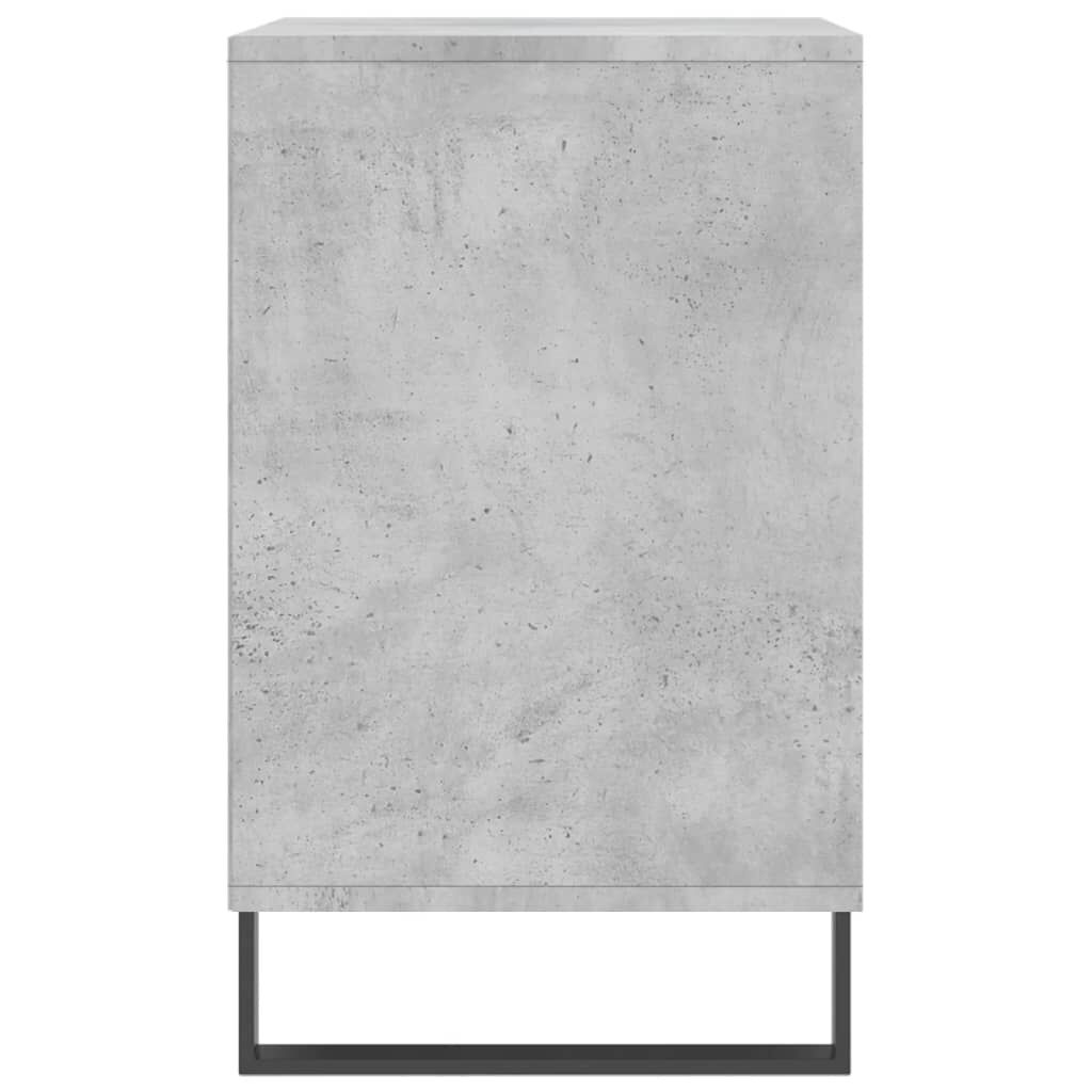 Vidaxl Mueble Zapatero Madera Contrachapada Gris Hormigón 102x36x60 Cm_4