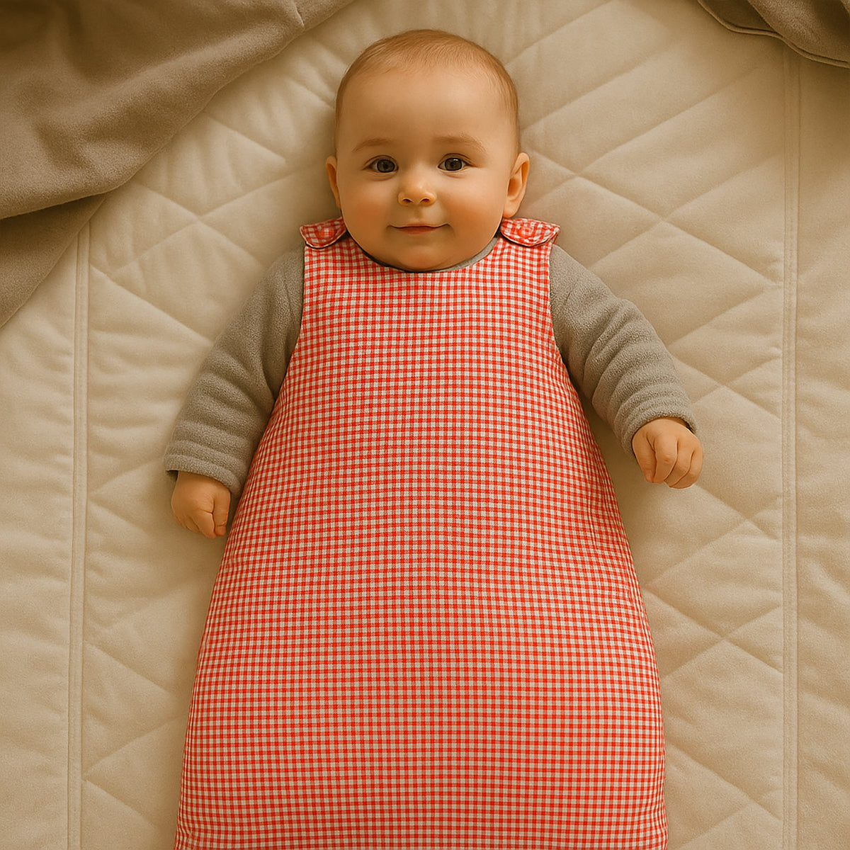Saco De Dormir De Invierno De Algodón Orgánico Vichy_2