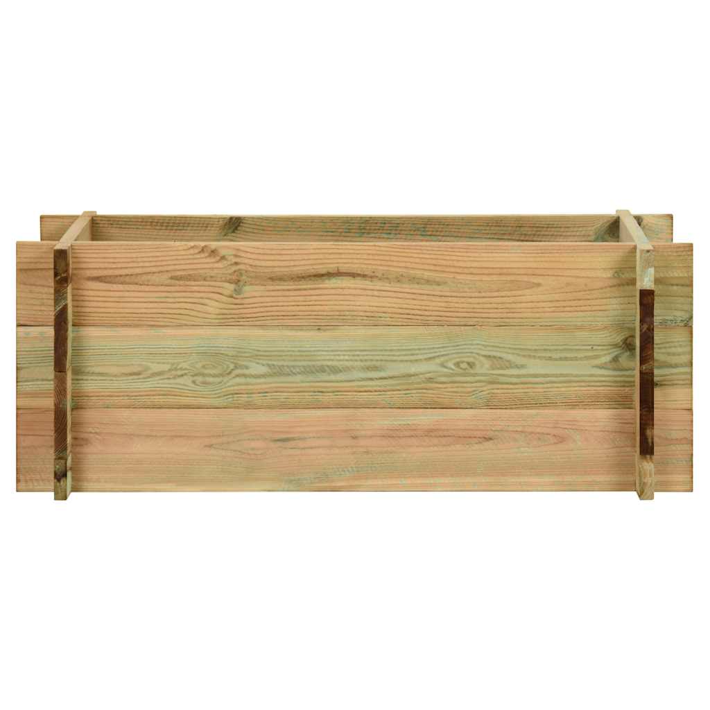 Jardinera De Verduras Madera Pino Impregnada 80 Cm_0