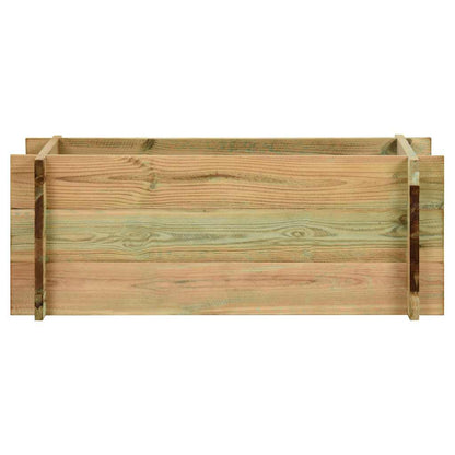 Jardinera De Verduras Madera Pino Impregnada 80 Cm_0