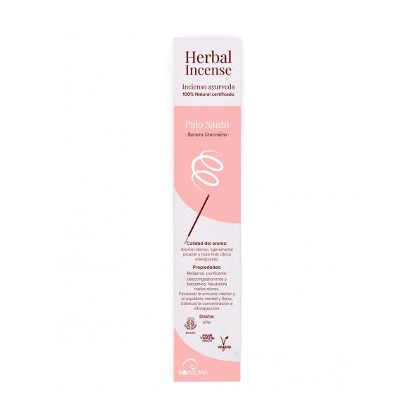 Incenso Palo Santo certificado pela BioAroma, 12 varetas