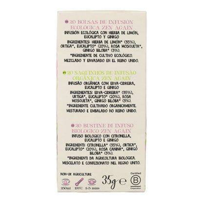Infusão Feel Zen Bio Cupper 20 saquetas 