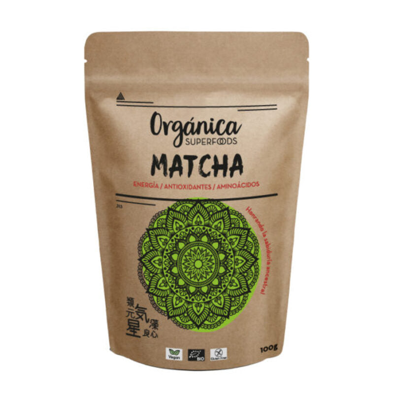 Matcha En Polvo Raw Sin Gluten Bio_0