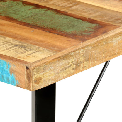 Mesa Alta De Cocina De Madera Maciza Reciclada 180x70x107 Cm_3