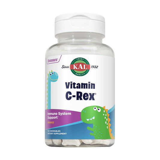 Rex Kal Vitamina C, 100 Dinossauros Mastigáveis