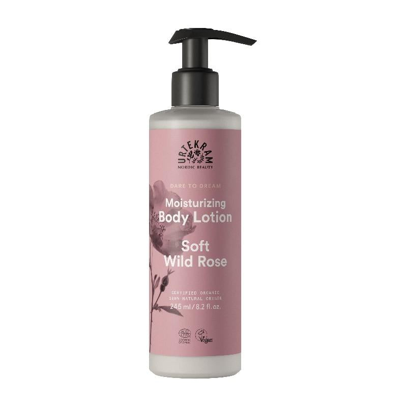 Loção Corporal Suave Rosa Selvagem Urtekram 245Ml