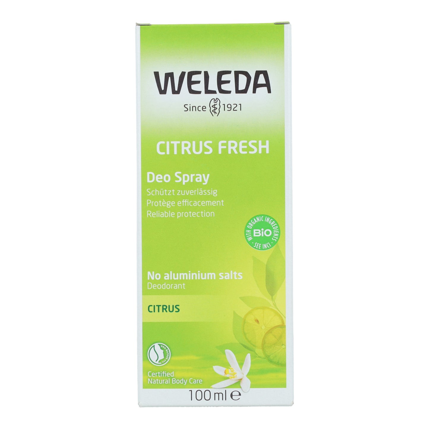 Desodorizante Cítrico Weleda 100 ml