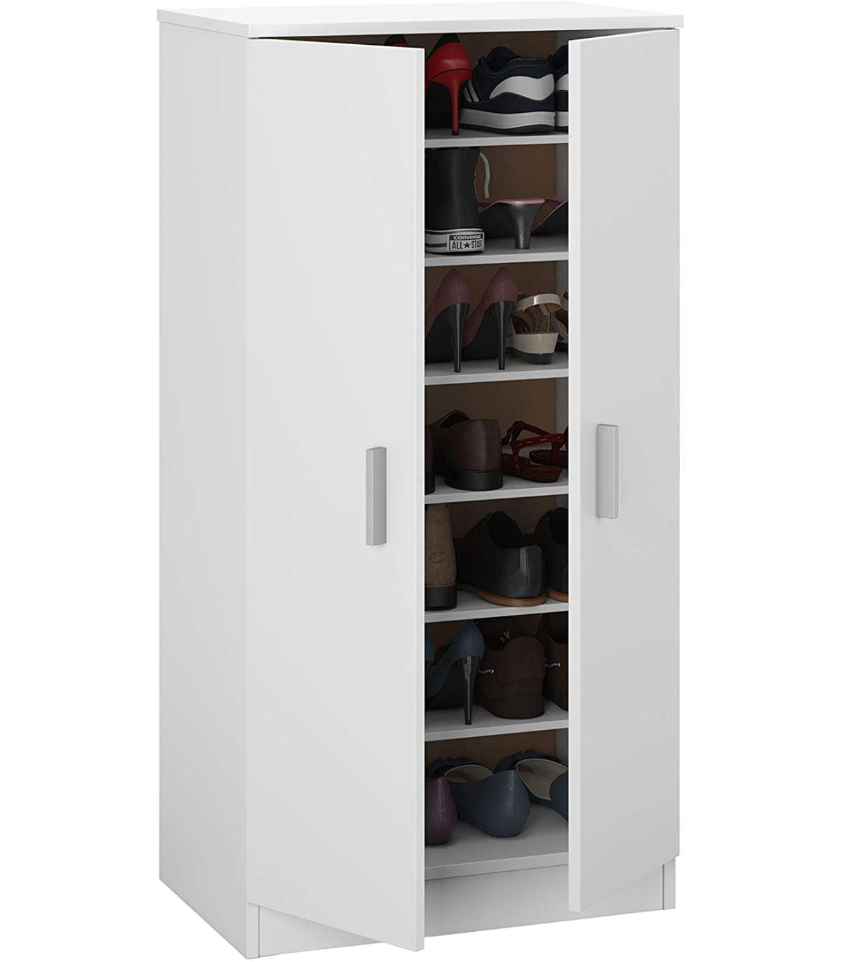 Armario Multiusos 2 Puertas Sfera En Blanco 55 Cm(ancho) 108 Cm(altura) 35 Cm(fondo)_5