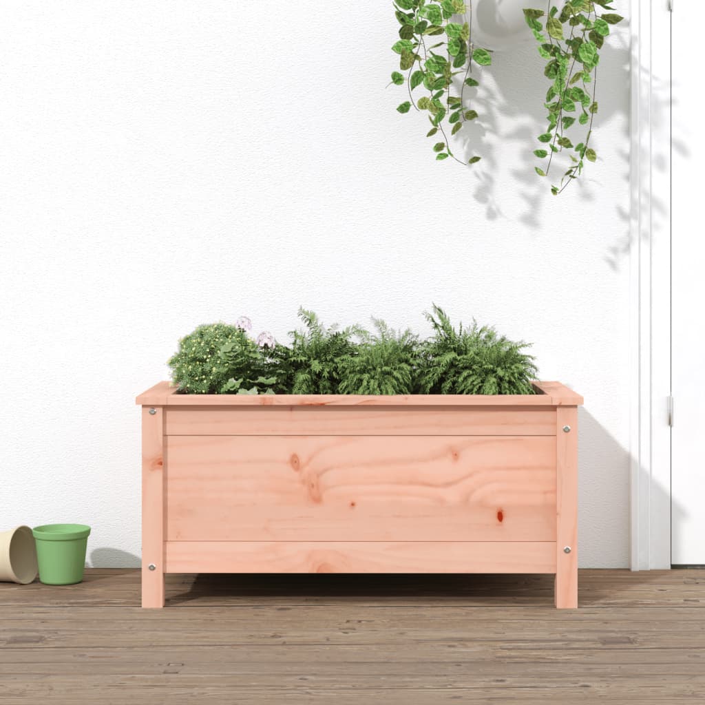 Jardinera Madera Maciza De Abeto Douglas 82,5x40x39 Cm_1