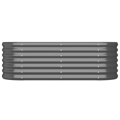 Jardinera Acero Galvanizado Antracita 114x40x36 Cm_2