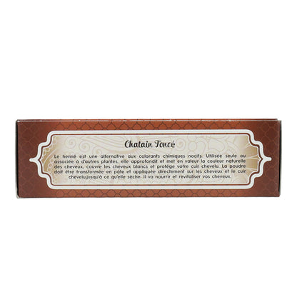 Pó de Henna Castanho Escuro 100 g