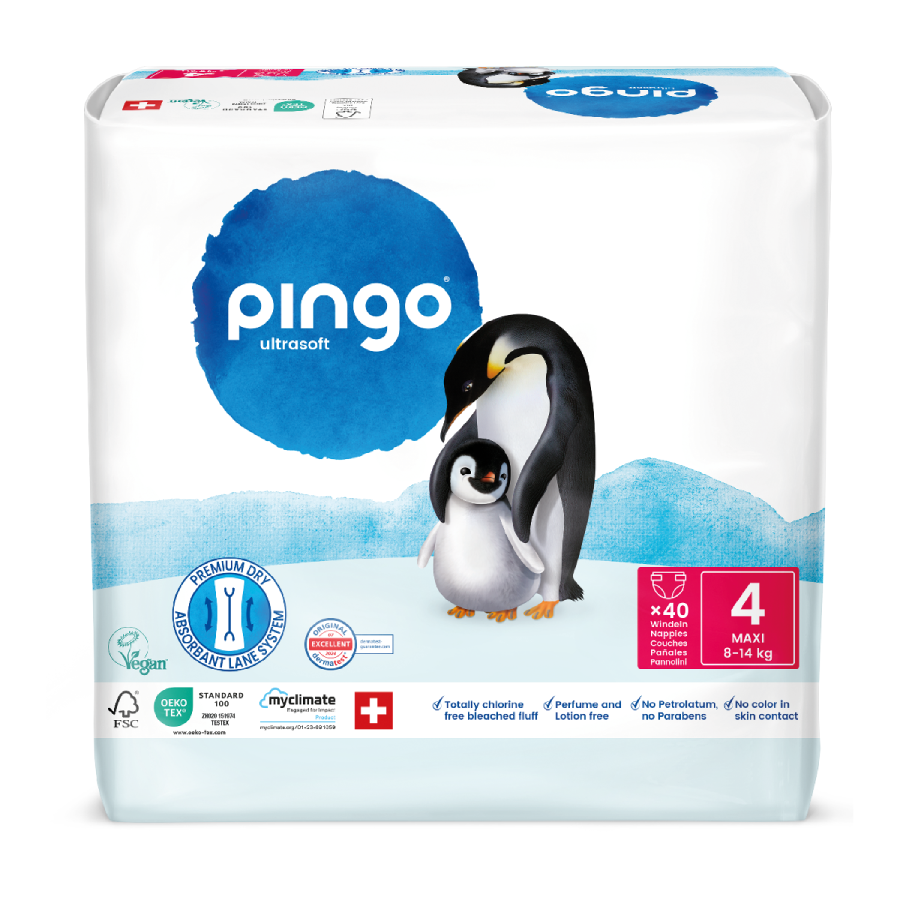 Pack Poupança Fraldas T4 (7-18kg) Pingo 320 Unidades