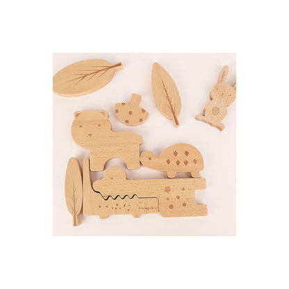 Puzzle de design de madeira Andreu Toys