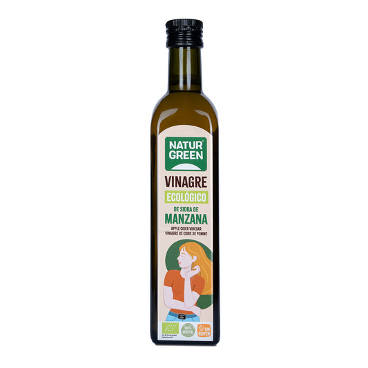Vinagre de maçã biológico NaturGreen 500 ml