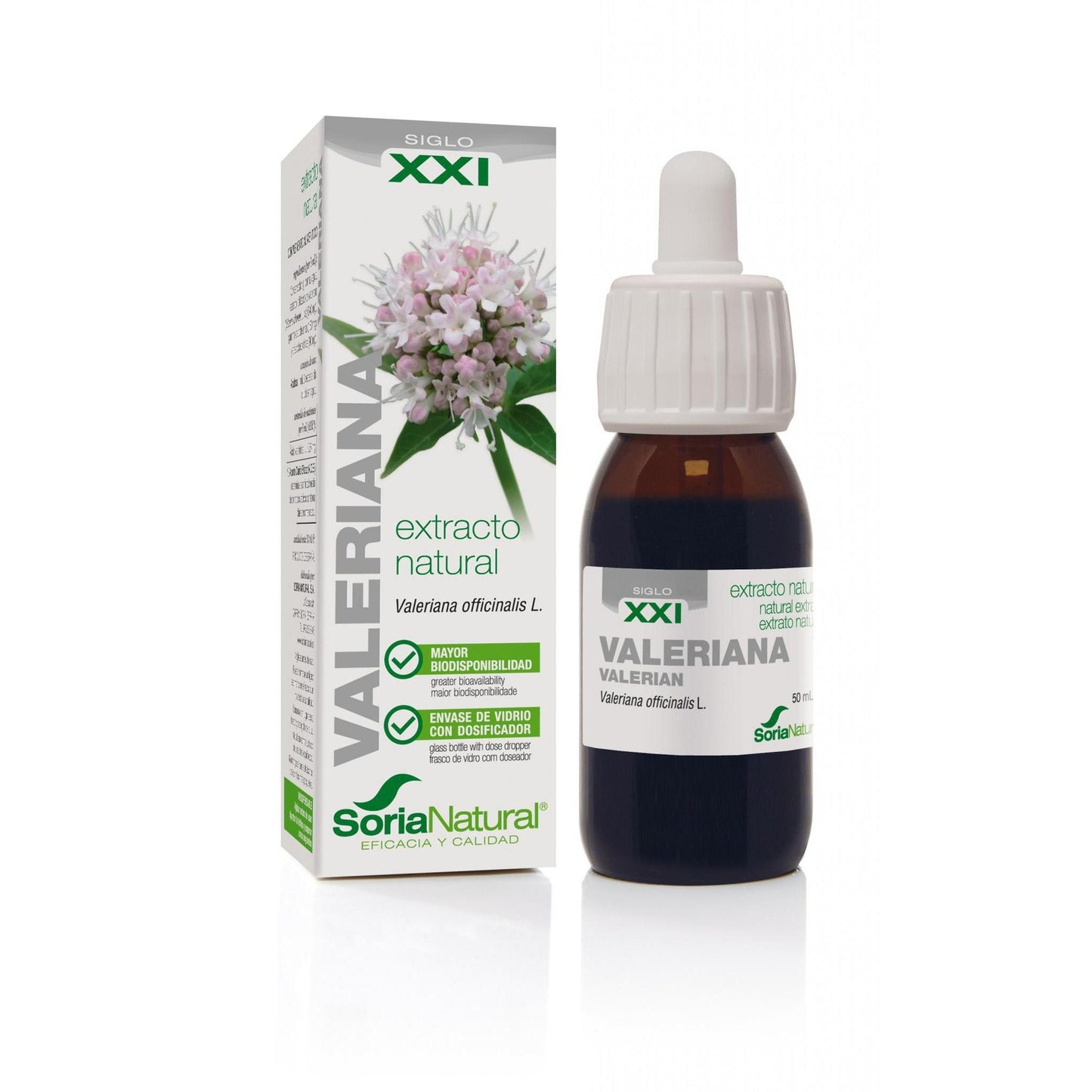 Extrato de Valeriana Natural Soria, 50 ml