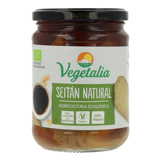 Seitan em frasco de vidro Vegetalia 250 g
