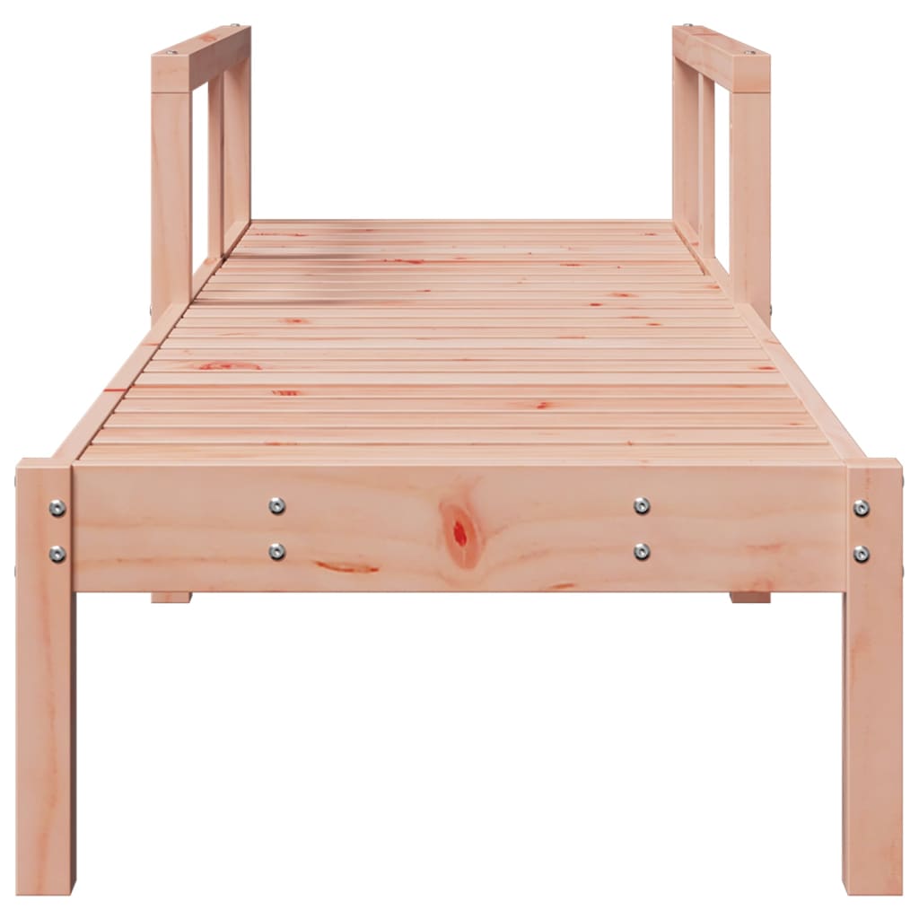 Tumbona De Madera Maciza Douglas 199,5x62x55 Cm / Vetonek_2