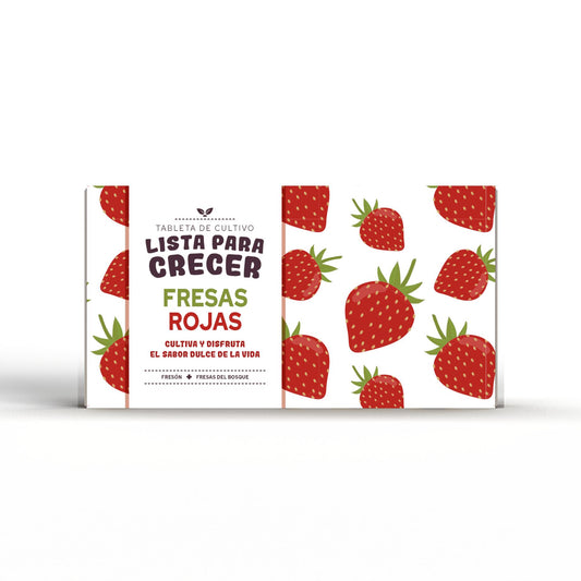 Comprimido de cultura de morango vermelho