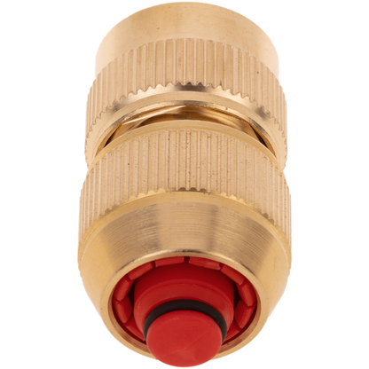Enlace Rápido Stop De 15 Mm De Latón Zincado Para Instalación De Agua_4