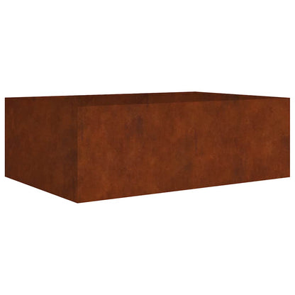 Jardinera Acero Corten 120x80x40 Cm_0