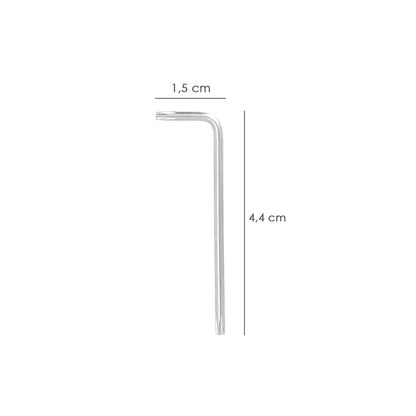 Llave Torx Standar Acero Cromo Vanadio Profesional T06 Mm. Llave Estrella, Llave Allen Estrella_1