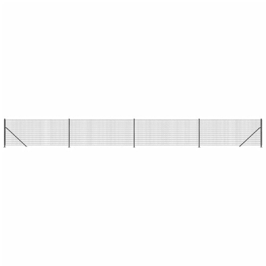Cerca De Alambre Con Brida Gris Antracita 1x10 M / Vetonek_0