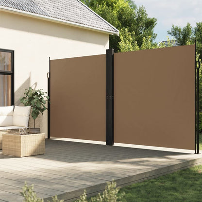 Vidaxl Toldo Lateral Retráctil Gris Taupe 200x1200 Cm_1